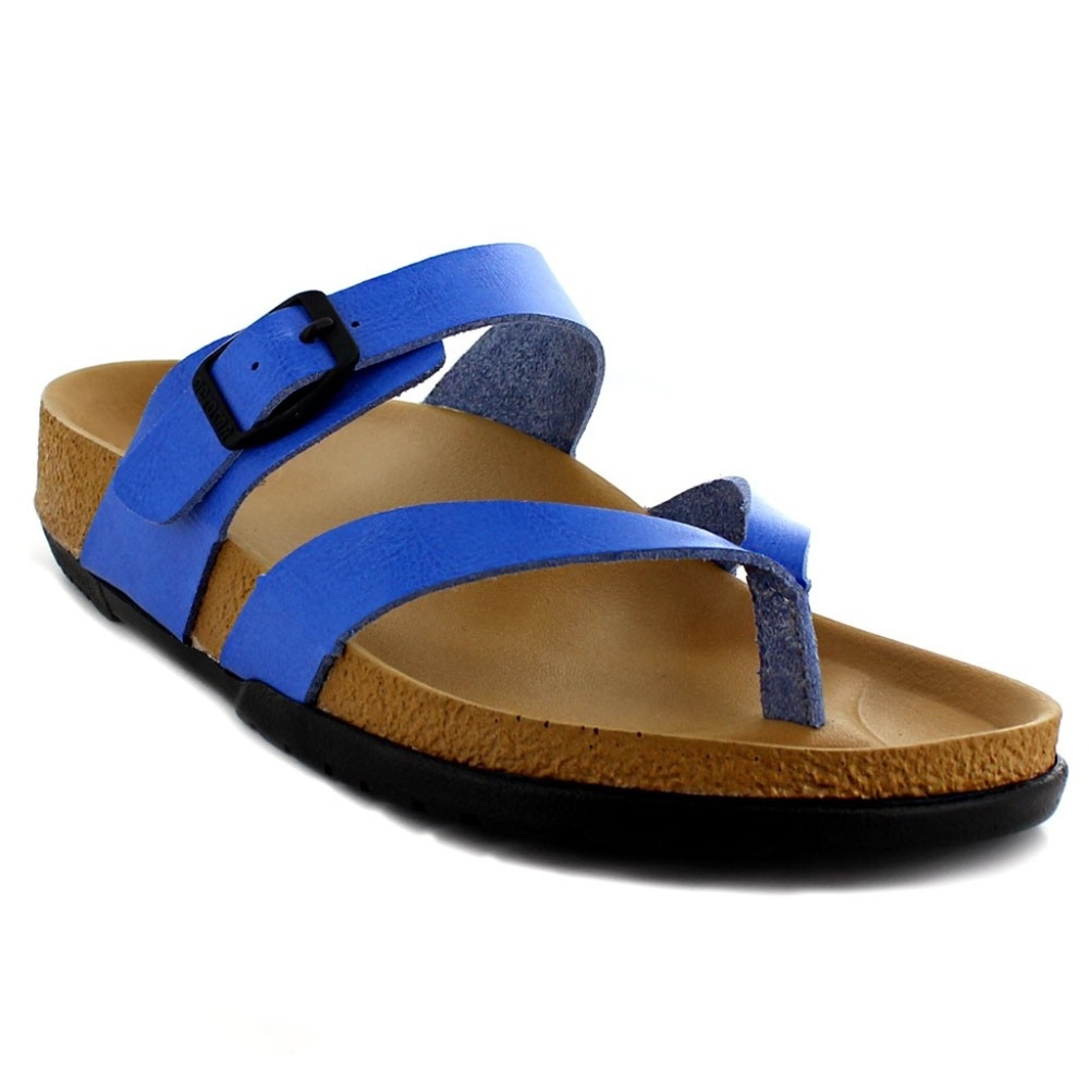 Aerosoft Strappy Comfortable Footwear Sandals Blue